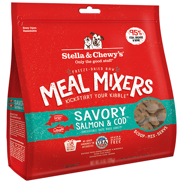 Stella & Chewy's Savory Salmon & Cod Meal Mixers for Dogs - Pisces Pet Emporium