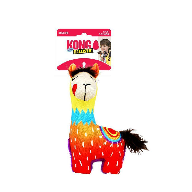 Kong Ballistic Vibez Llamas - Pisces Pet Emporium