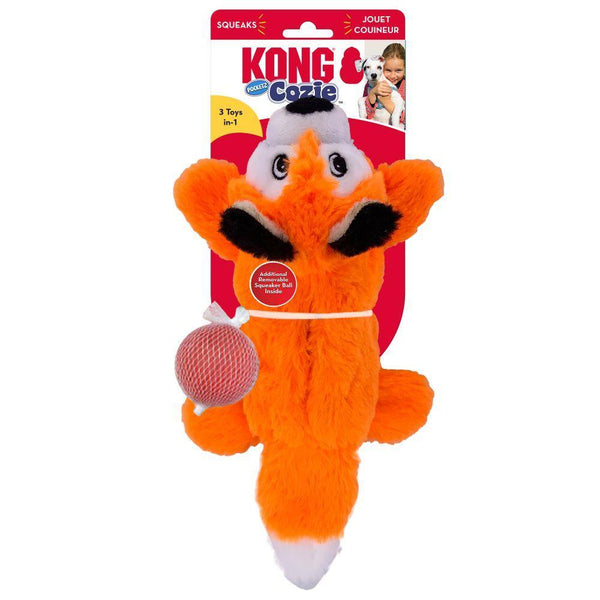 Kong Cozie Pocketz - Fox - Pisces Pet Emporium