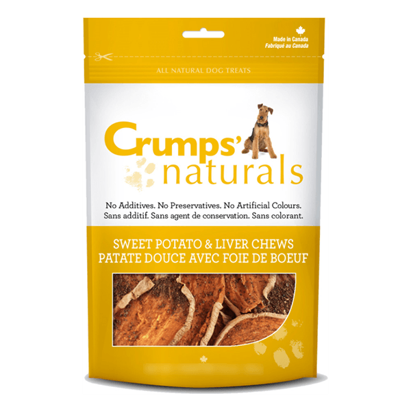 Crumps Sweet Potato & Liver Chews - Pisces Pet Emporium