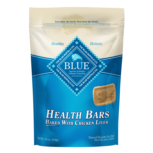 Blue Buffalo Health Bars with Chicken Liver - 453 g - Pisces Pet Emporium