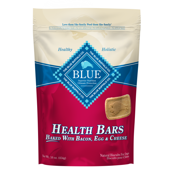 Blue Buffalo Health Bars with Bacon, Egg & Cheese - 453 g - Pisces Pet Emporium