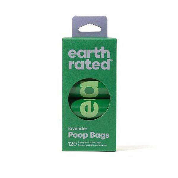Earth Rated Lavender Scented Poop Bags - 120-Pack