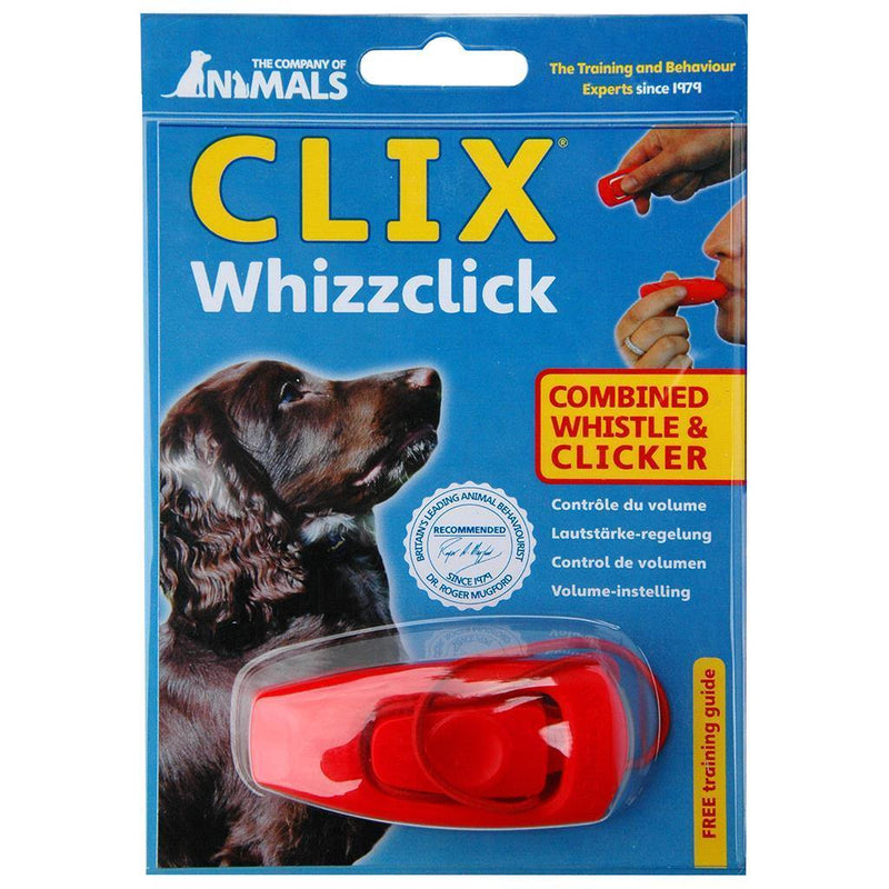 Clix Whizzclick Combined Whistle & Clicker- 1 Pc - Pisces Pet Emporium