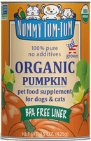 Nummy Tum-Tum Canned Organic Pumpkin 425g - Pisces Pet Emporium