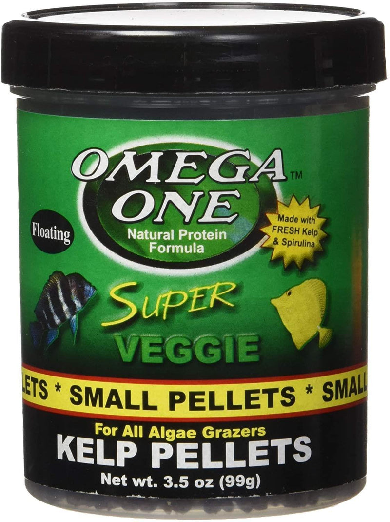 Omega One Super Veggie Kelp Pellets - Floating - Pisces Pet Emporium