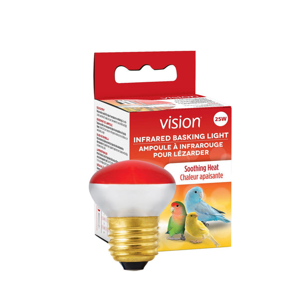 Vision Infrared Basking Light - 25W - Pisces Pet Emporium
