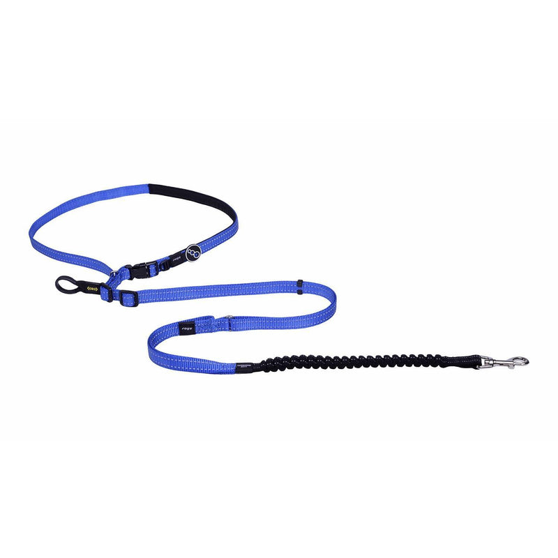 Rogz Handsfree Lead - Blue - Pisces Pet Emporium