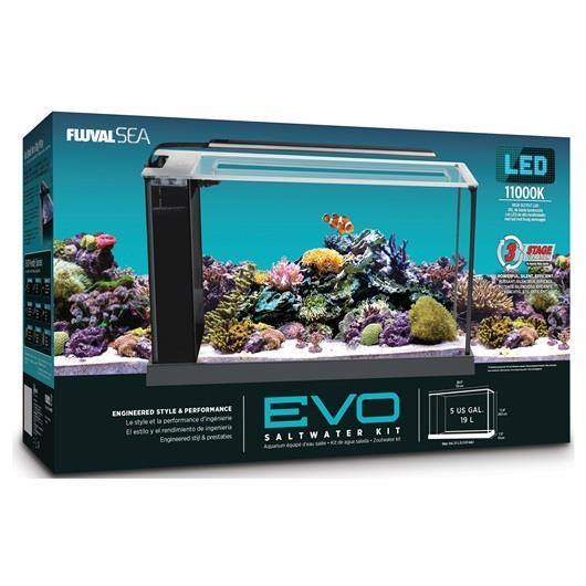 Fluval Sea EVO Aquarium Kit - Black - Pisces Pet Emporium
