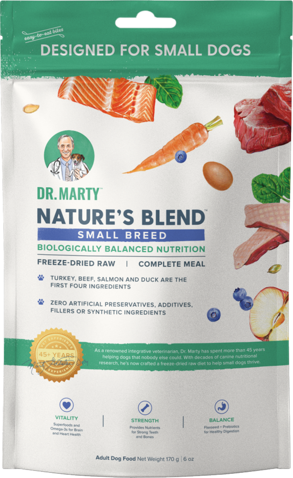 Dr. Marty Nature's Blend Freeze-Dried Raw for Small Breeds - Pisces Pet Emporium