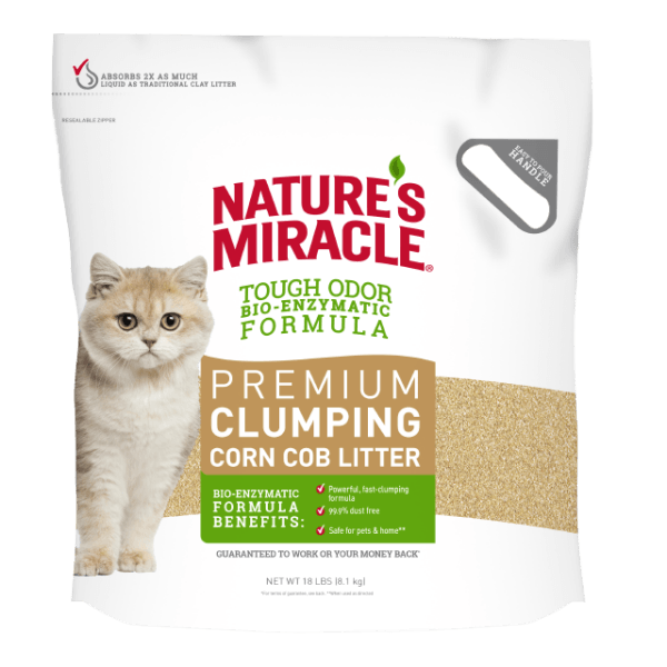 Nature's Miracle - Premium Corn Litter - Pisces Pet Emporium