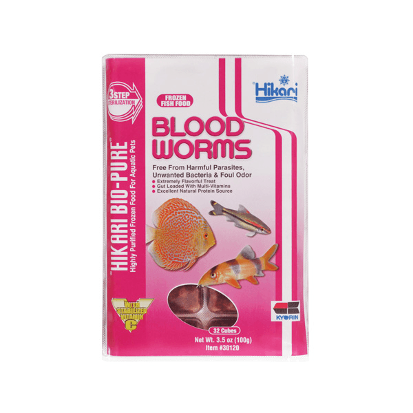 Hikari Frozen Bloodworms - Pisces Pet Emporium