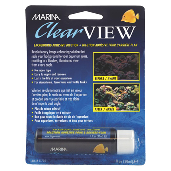 Marina ClearView Background Adhesive - 30 ml - Pisces Pet Emporium