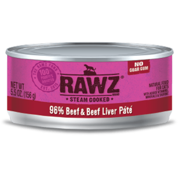 Rawz Cat Beef 156 g - Pisces Pet Emporium