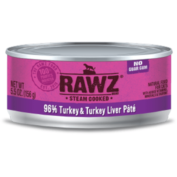 Rawz Cat Turkey 156 g - Pisces Pet Emporium