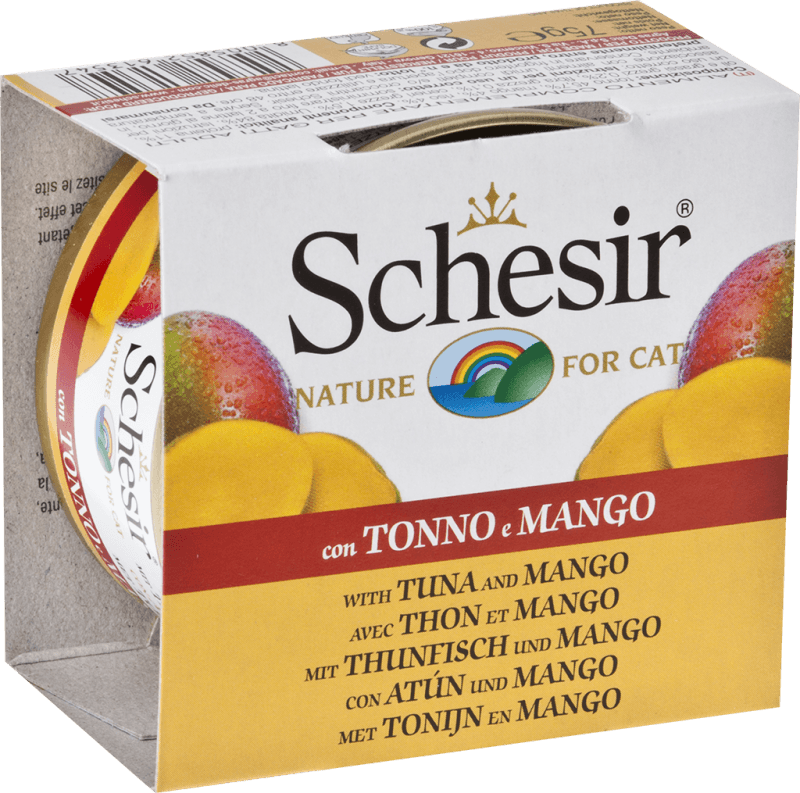 Schesir Adult Cat Food Tuna & Mango 75 g - Pisces Pet Emporium