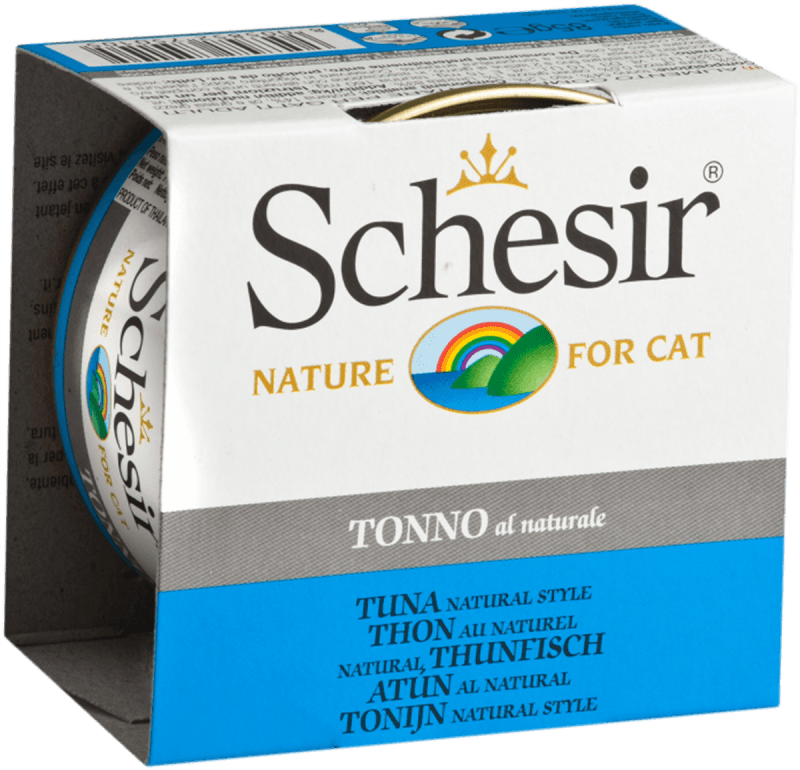 Schesir Adult Cat Natural Tuna Gluten Free - 85 g - Pisces Pet Emporium