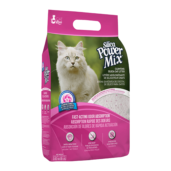 Cat Love Power Mix Clumping Silica Cat Litter - 3.62 kg - Pisces Pet Emporium