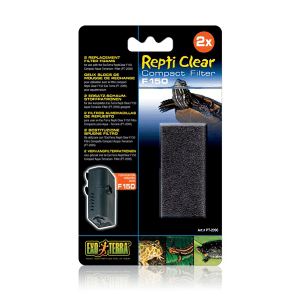 Exo Terra Repti Clear Replacement Filter Foam - 2 Pack - Pisces Pet Emporium