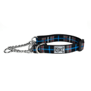 RC Pets Black Twill Plaid Training Collar - Available in Multiple Sizes - Pisces Pet Emporium