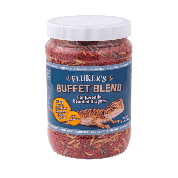 Fluker's Buffet Blend for Juvenile Bearded Dragons - 8.5oz - Pisces Pet Emporium