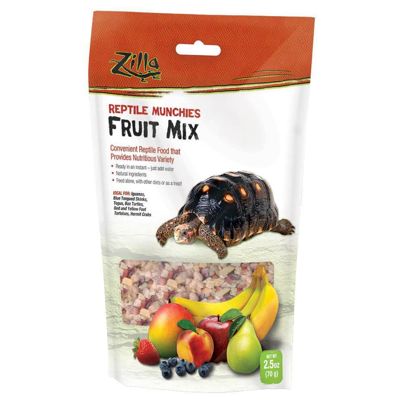 Zilla Reptile Munchies - Fruit Mix 2.5oz - Pisces Pet Emporium
