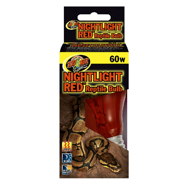 Zoo Med Nightlight Red Reptile Bulb - Pisces Pet Emporium