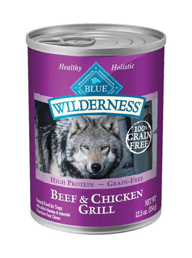 Blue Wilderness Beef & Chicken Grill Dog Food - 354 g - Pisces Pet Emporium
