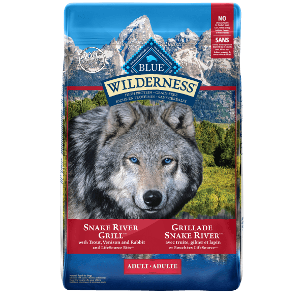 Blue Wilderness Snake River Grill Dog Food - 10 kg - Pisces Pet Emporium