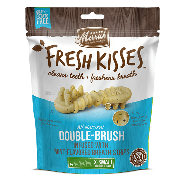 Merrick Fresh Kisses Mint - X-Small Dogs - Pisces Pet Emporium