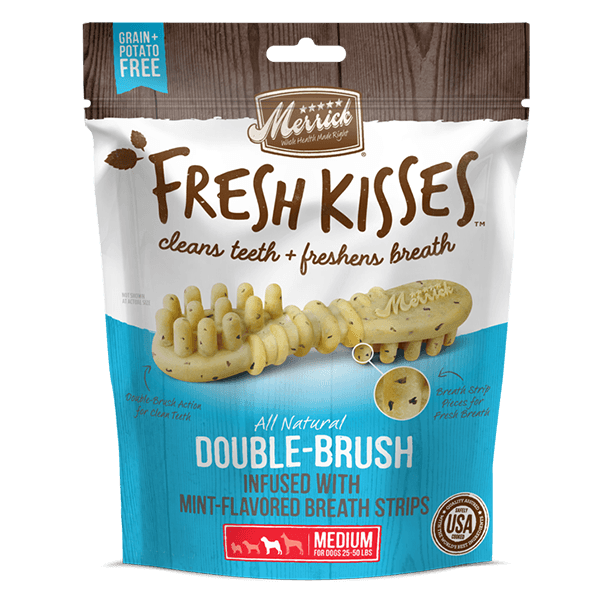 Merrick Fresh Kisses Mint - Medium Dogs - Pisces Pet Emporium