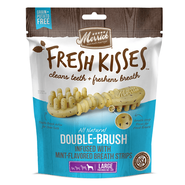 Merrick Fresh Kisses Mint - Large Dogs - Pisces Pet Emporium