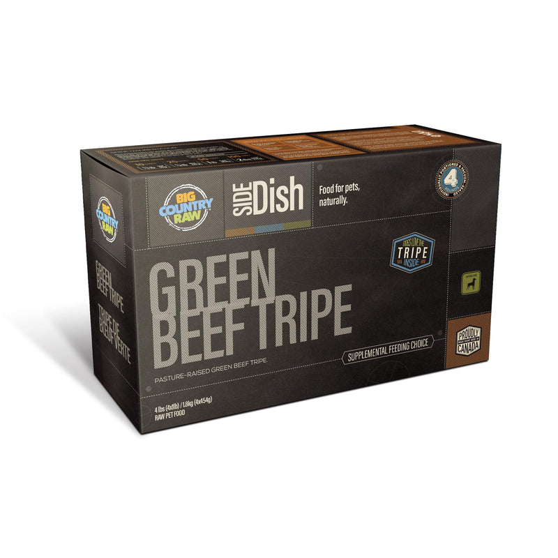 Big Country Raw Pure Beef Tripe Carton - 4 x 1lb