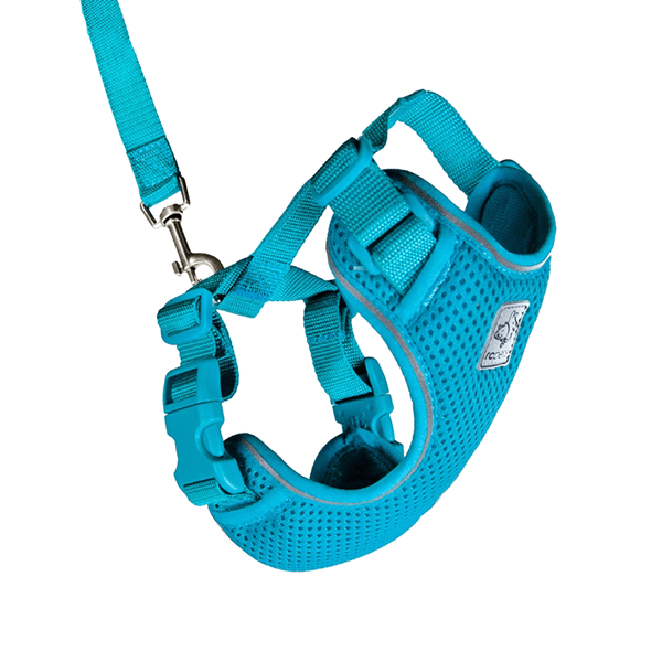 RC Pets Teal Adventure Kitty Harness - Available in 3 Sizes - Pisces Pet Emporium