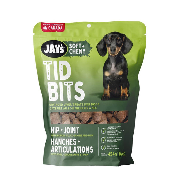 Jay's Tid Bits Hip & Joint - Available in 2 Sizes - Pisces Pet Emporium