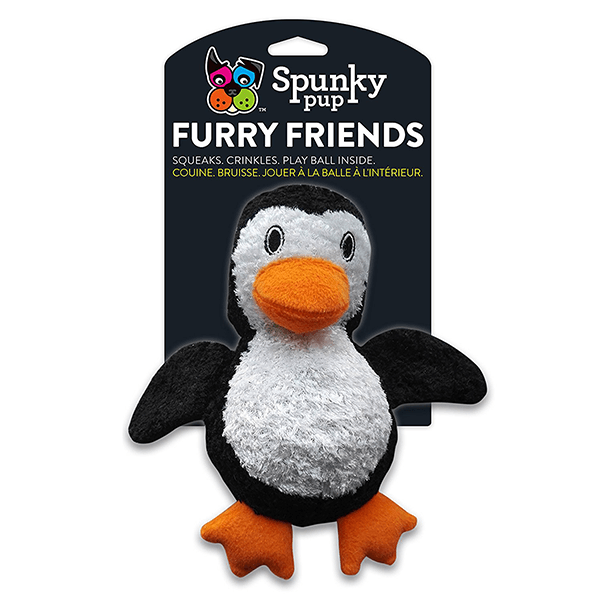 Spunky Pup Furry Friends Penguin - Pisces Pet Emporium