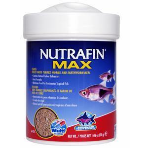 Nutrafin Max Flakes Freeze Dried Worms and Earthworm Meal - Pisces Pet Emporium