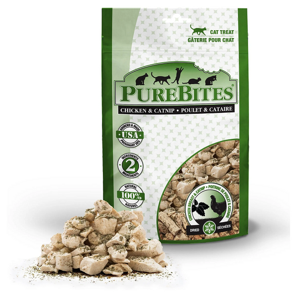 PureBites Chicken Breast & Catnip Treat for Cats - 37g - Pisces Pet Emporium
