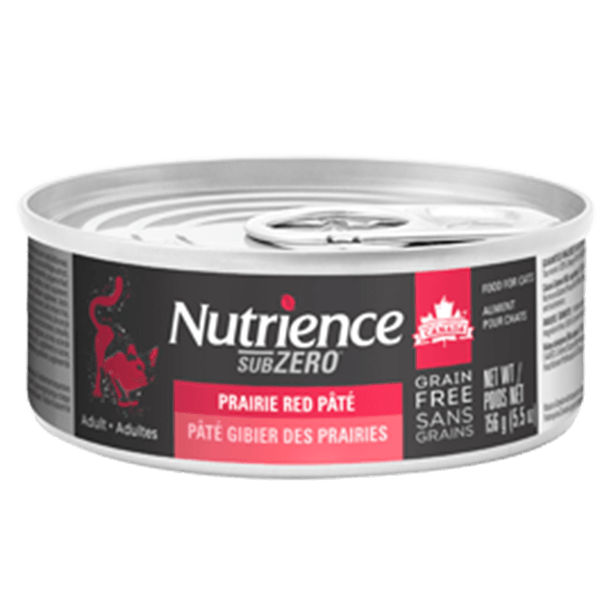 Nutrience Cat SubZero Prairie Red Pate 156 g - Pisces Pet Emporium