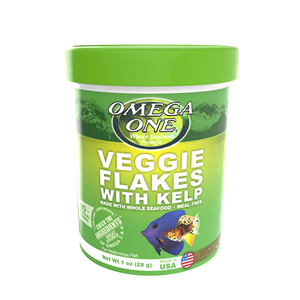 Omega One Veggie Flakes With Kelp | Pisces