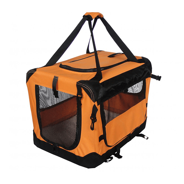 Tuff Crate Orange Deluxe Soft Crate - Available in 4 Sizes - Pisces Pet Emporium