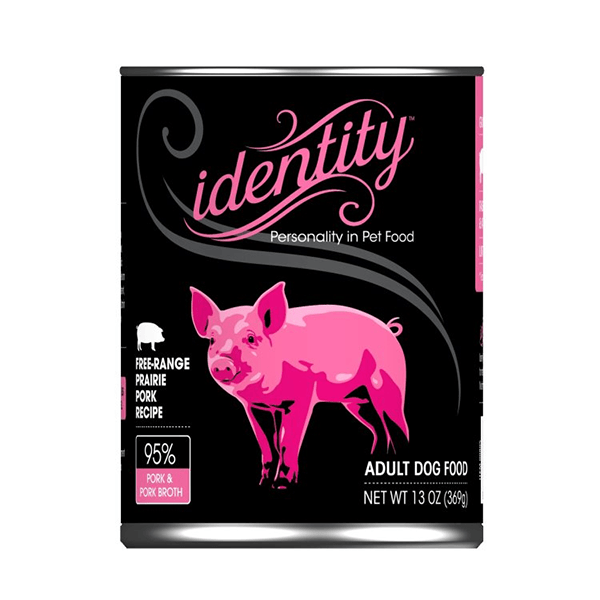 Identity Free-Range Prairie Pork Recipe - 369 g - Pisces Pet Emporium