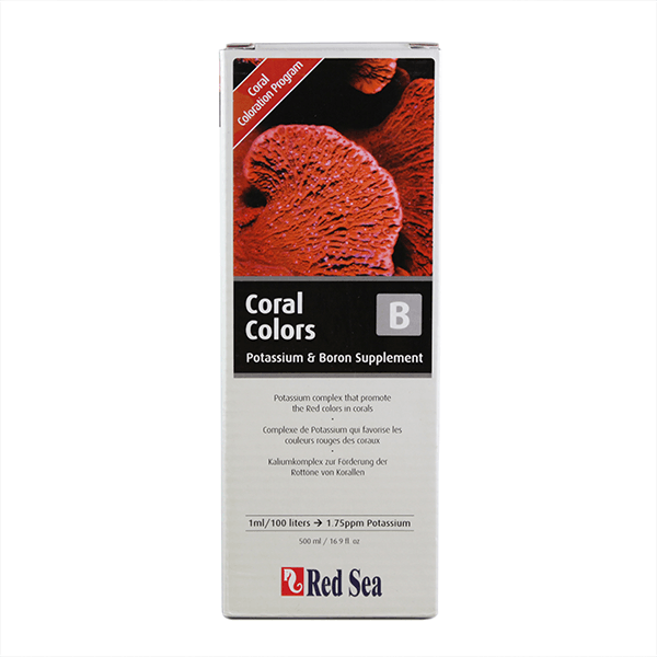 Red Sea Coral Colors B Potassium & Boron Supplement - Pisces Pet Emporium