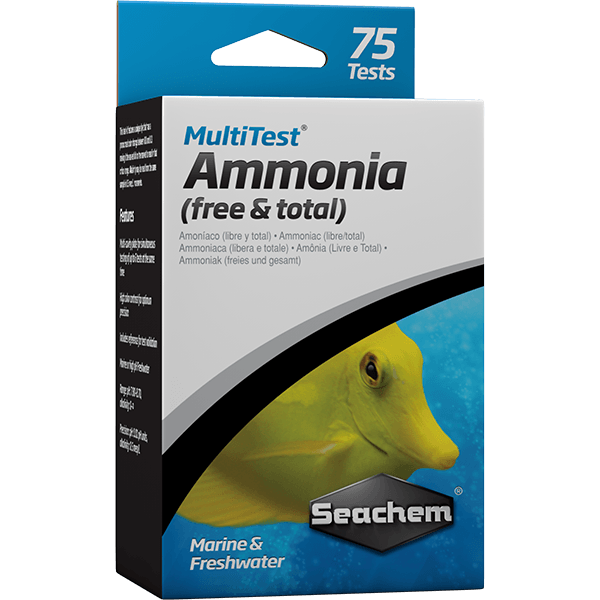 Seachem Multi Test Ammonia - 75 Tests - Pisces Pet Emporium