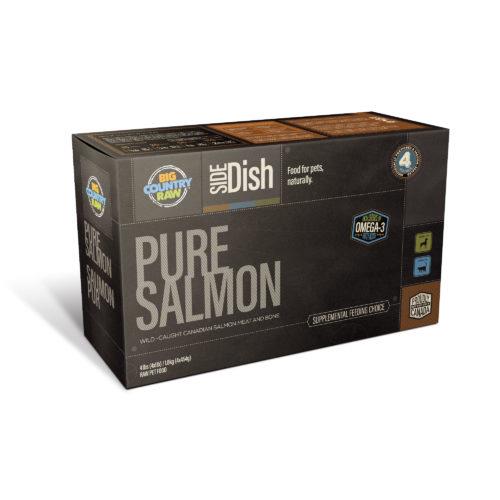Big Country Raw Pure Salmon Carton - 4 x 1lb