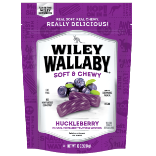 Wiley Wallaby Licorice - Huckleberry 10oz - Pisces Pet Emporium