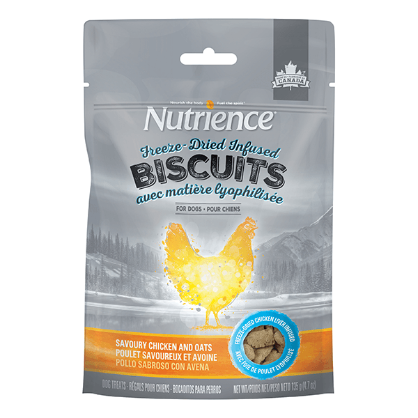Nutrience Freeze-Dried Biscuits Chicken & Oats - Pisces Pet Emporium