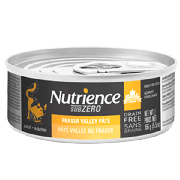 Nutrience Cat SubZero Fraser Valley Pate 156 g - Pisces Pet Emporium