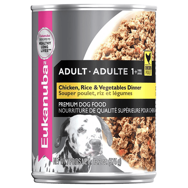 Eukanuba Adult Chicken Rice & Vegetables Dog Food - 375 g - Pisces Pet Emporium