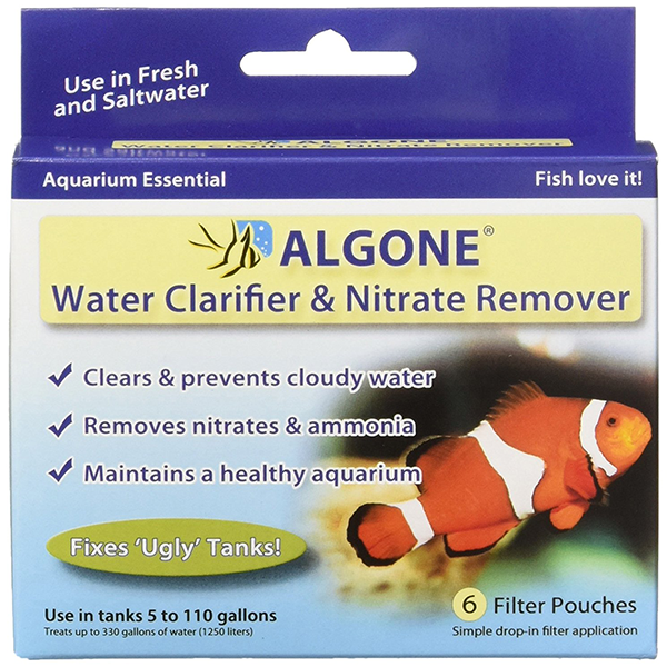 Algone Water Clarifier & Nitrate Remover - 5 to 110 Gallons - Pisces Pet Emporium